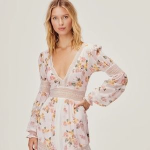 for love and lemons claudette maxi dress